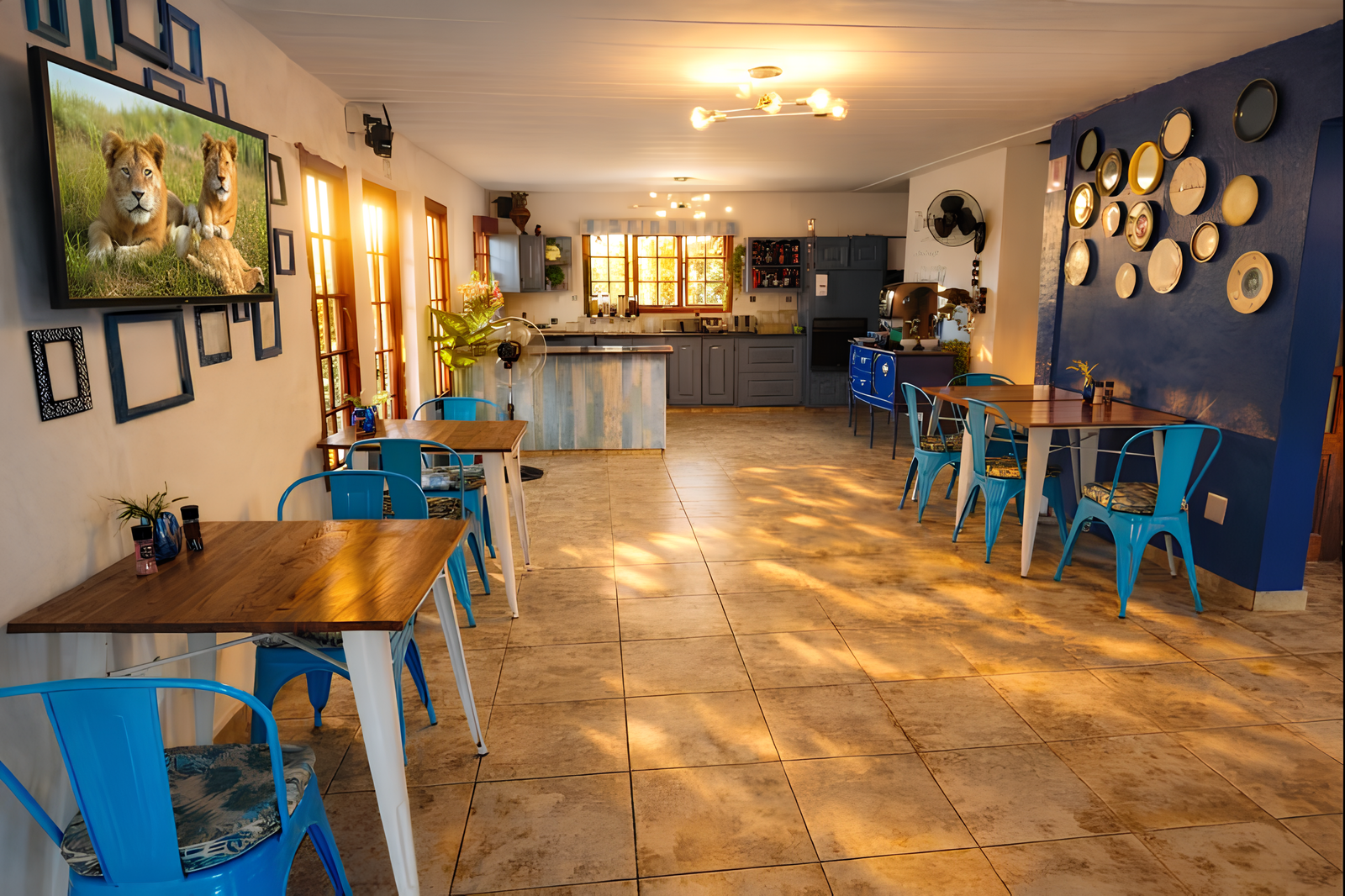 breakfast room buffet
